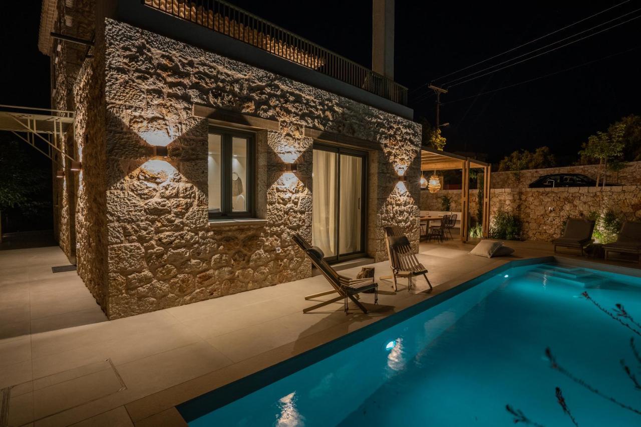 Papadria Villas - Modern Luxury Villas Near Kathisma Beach Tsoukaladhes Exterior photo